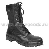 Ботинки в/б Воин (нат. кожа "Краст" + черн. кордура) ВН-21