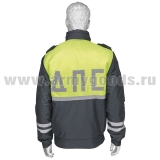 Куртка ВВЗ ДПС с сигнальной вставкой (синие карманы)