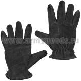 Перчатки замшевые "Спецназ Горные" черные (без защитных накладок)