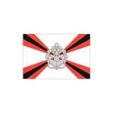 Флаг Инженерных войск уставной (70х105 см)