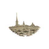 Значок мет. Петропавловская крепость (мал., на пимсе)