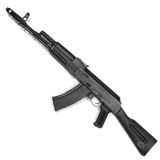 Макет массо-габаритный (ММГ) АК-74 (накладки - пластик, приклад - пластик) в комплекте с ремнем и подсумком