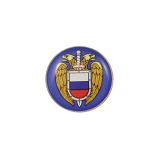 Значок мет. Орел ФСО (мал., круглый, смола, на пимсе)