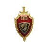 Значок мет. ВВ Конь (серия красн. щит ВВ)