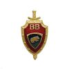 Значок мет. ВВ Медведь (серия красн. щит ВВ)