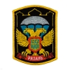 Шеврон вышит. Рязань ВДВ 137 ПДП (черн.)