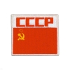 Шеврон вышит. СССР (прямоуг. с флагом СССР)
