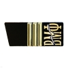 Погоны ДМБ бол. черные ВМФ (старшина 1 ст.)