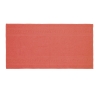 Полотенце махровое однотонное (35х70 см) цвет красный