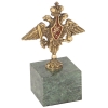Статуэтка (литье бронза, камень змеевик) орел Сухопутных войск РФ