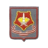 Шеврон пластизолевый Уральский ВО (серый фон)