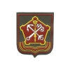 Шеврон пластизолевый Западный ВО (оливковый фон)