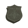Шеврон пластизолевый НА ПАРАД Космические войска (полевой) на липучке