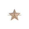 Звезда на погоны 20 мм (рифленая) (золото проба 585)