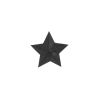 Звезда на погоны полиамидная 20 мм черная