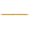 Филигрань плетеная одинарным шнуром металлизированная (золотистая) ширина 1,5 см