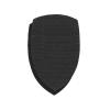 Контактная лента (липучка) для шеврона Полиции (черная)