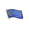 Значок мет. Военно-космическая академия имени А.Ф. Можайского (флажок ,смола, на пимсе)