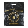 Пакет п/эт  с логотипом "Армейского магазина" средний (38x45 см) черный