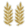 Орнамент канит. (золото 3%) на воротник Росрыболовство 11-13 категория (белый фон)