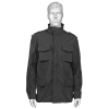 Куртка тактическая (мод. №4) черная без капюшона (на молнии)