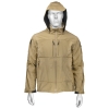 Куртка тактическая бежевая (подкладка - флис) с капюшоном (на молнии)