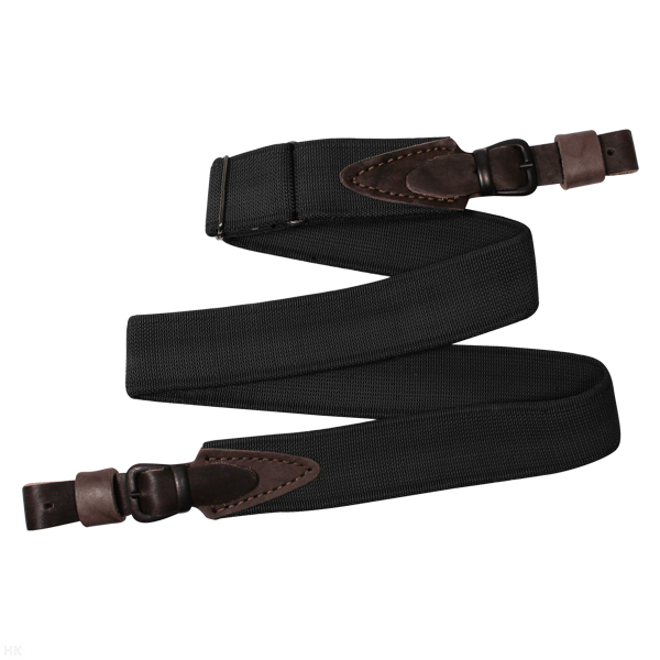 Ремень оружейный Рысь (нейлон; нескользящий слой на 2 сторонах; регулируемый) черный