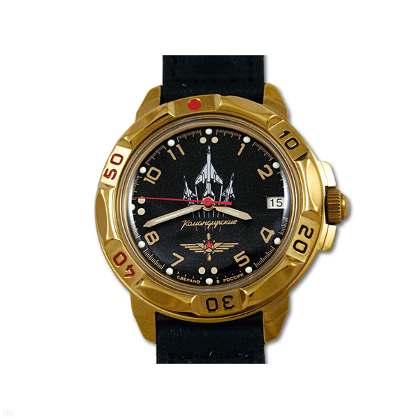 Часы наручные механич. "Командирские" (без автоподзавода) Дизайн циферблата может несколько отличаться от представленного на фото