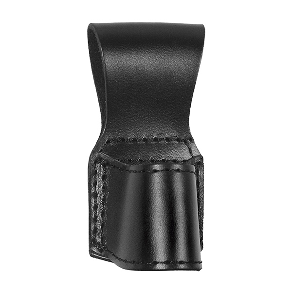 Чехол для дубинки (фонарика) 1/6-1 (кожаный черный)