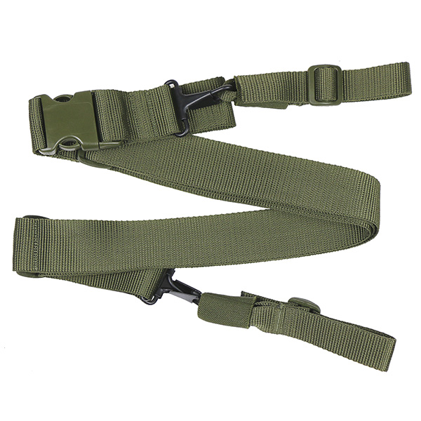 Ремень оружейный ОР-18 трехточечный стропяной (40 мм) хаки