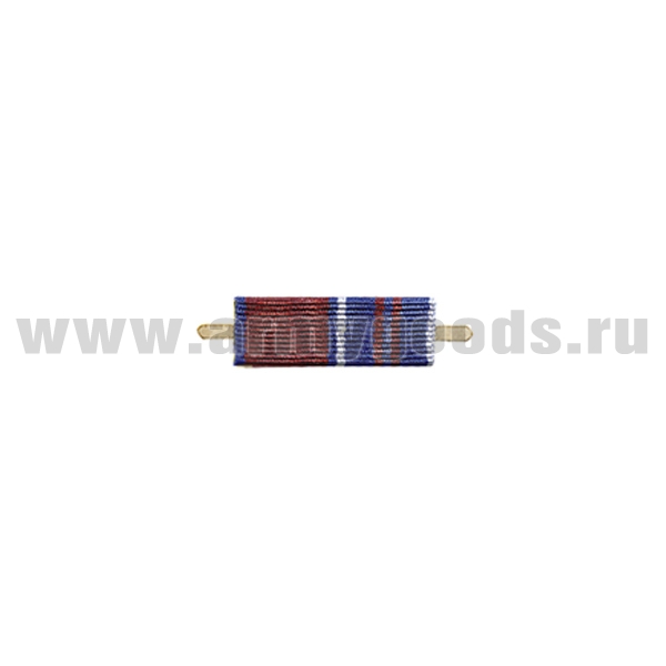 ВОП с лентой к медали За проявленную доблесть 2 ст (Росгвардия) узкая