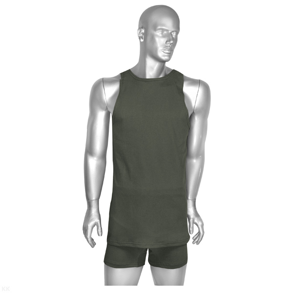 Белье летнее х/б оливковое (майка и трусы)