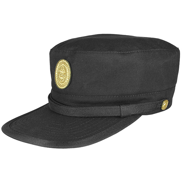 Кепи цилиндр МО черное (ткань Rip-Stop) с вышит. малой кокардой ВМФ