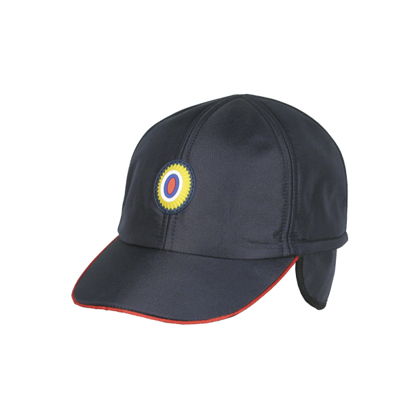 Кепи-бейсболка темно-синяя Полиция (с пластизолевой кокардой) утепленная