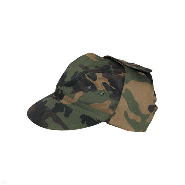 Кепи "уши" 4-хцветное зеленое