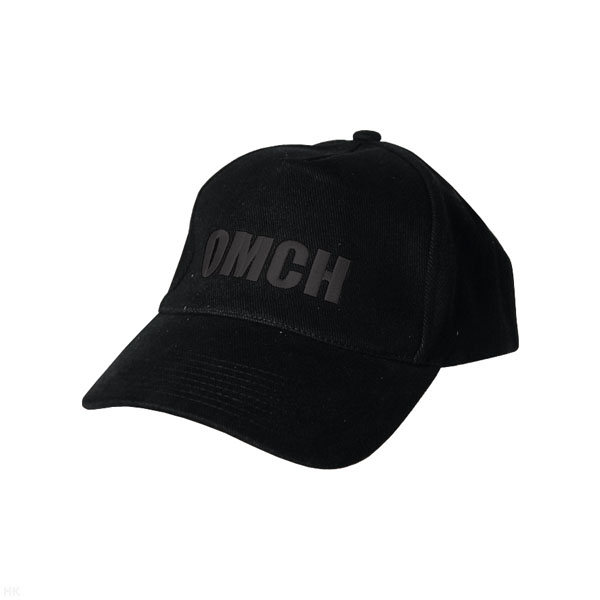 Бейсболка черная вышитая ОМСН (черная нить)