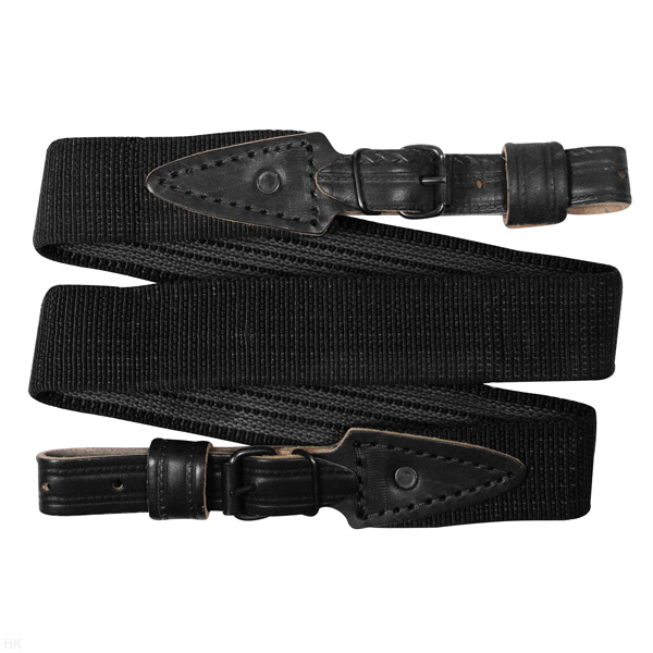 Ремень оружейный Рысь (нейлон; нескользящий слой на 1 стороне; нерегулируемый) черный