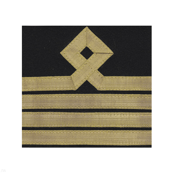 Нарукав. знак различ. Мор. фл. (галун на черном фоне) 9 катег.