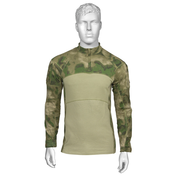 Рубашка тактическая "Комбат" дл/рук "мох" (A-TACS FG)