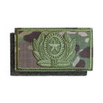 Шеврон вышит. Кокарда на кепку ВКБО (50*90) мультикам (на липучке)