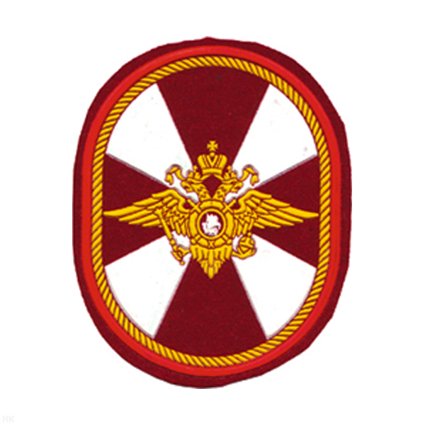 Шеврон пластизолевый ВВ (овал) крапов.