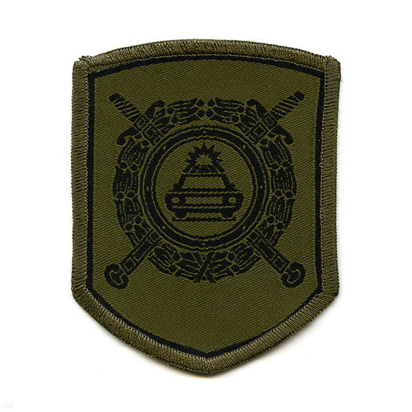 Шеврон тканый 242 пр. ДПС ГИБДД (полевой)
