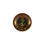 Значок мет. МП Там, где мы - там победа! (мал., круглый, смола, на пимсе)