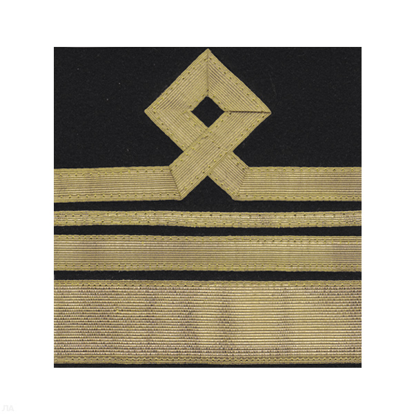 Нарукав. знак различ. Мор. фл. (галун на черном фоне) 13 катег.