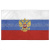 Флаг Главкома ВС РФ с вышитым гербом (70x110)