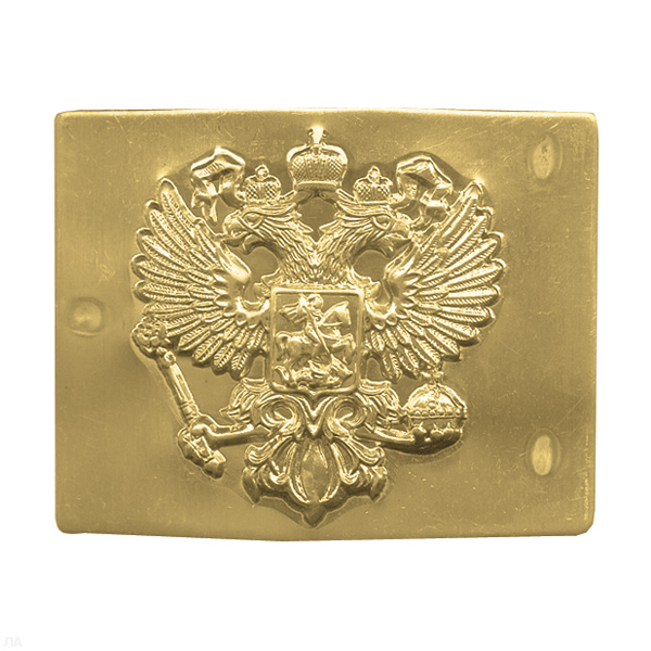 Бляха на солд. ремень латунная Орел РФ