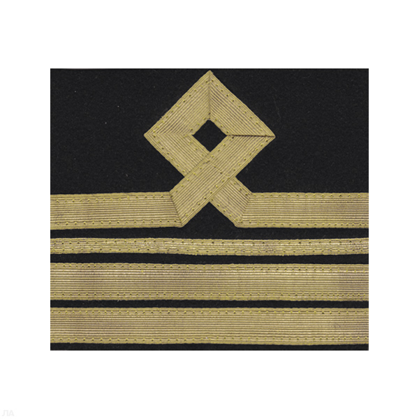 Нарукав. знак различ. Мор. фл. (галун на черном фоне) 8 катег.