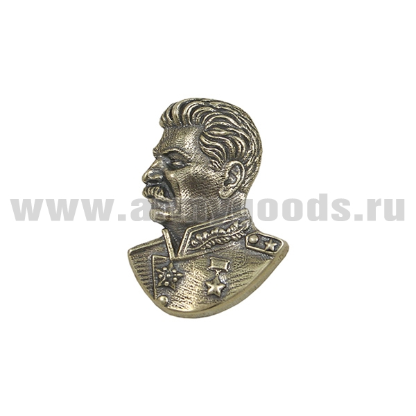 Значок бронзовый Иосиф Сталин