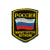 Шеврон вышит. Россия МЮ (5-уг. с флагом)