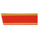 Погоны красн. курсант. без «К» (со скосом) 15,5 см
